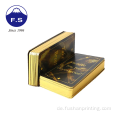 Custom Gold Edge Luxusspiel Buntes Spielkarten